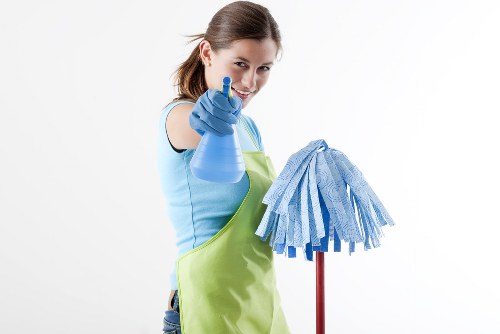 Recycling and sustainability for Carpetcleaning W1W with waste sorting and eco-friendly operations