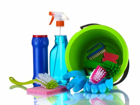 Office cleaning team working in a W1W commercial workspace