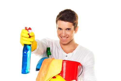 Emergency readiness and safe working setup during carpet cleaning